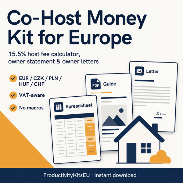 Airbnb Co-Host Money Kit preview