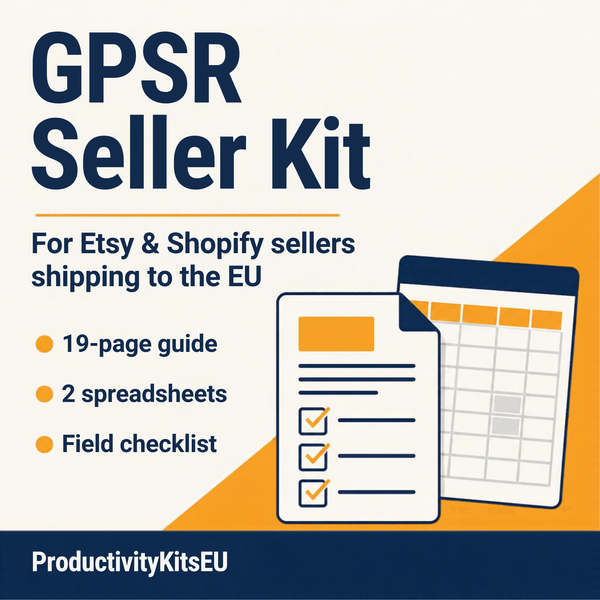 GPSR Compliance Kit preview